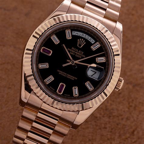 rolex rose gold presidential 41mm